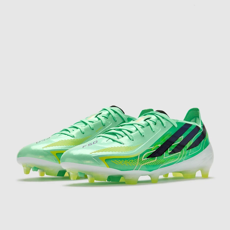 Kopačky adidas F50 Hyperfast Pro FG zelená/bílá