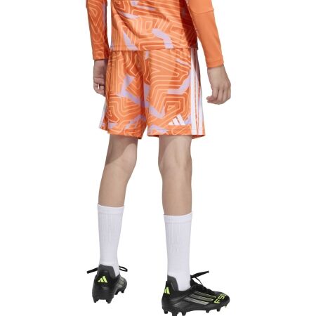 Dětské brankářské trenky adidas TIRO 26 COMPETITION GK SHORT Y oranžová/bílá