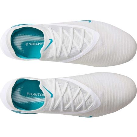 Kopačky Nike Phantom 6 Low Elite FG bílá/modrá