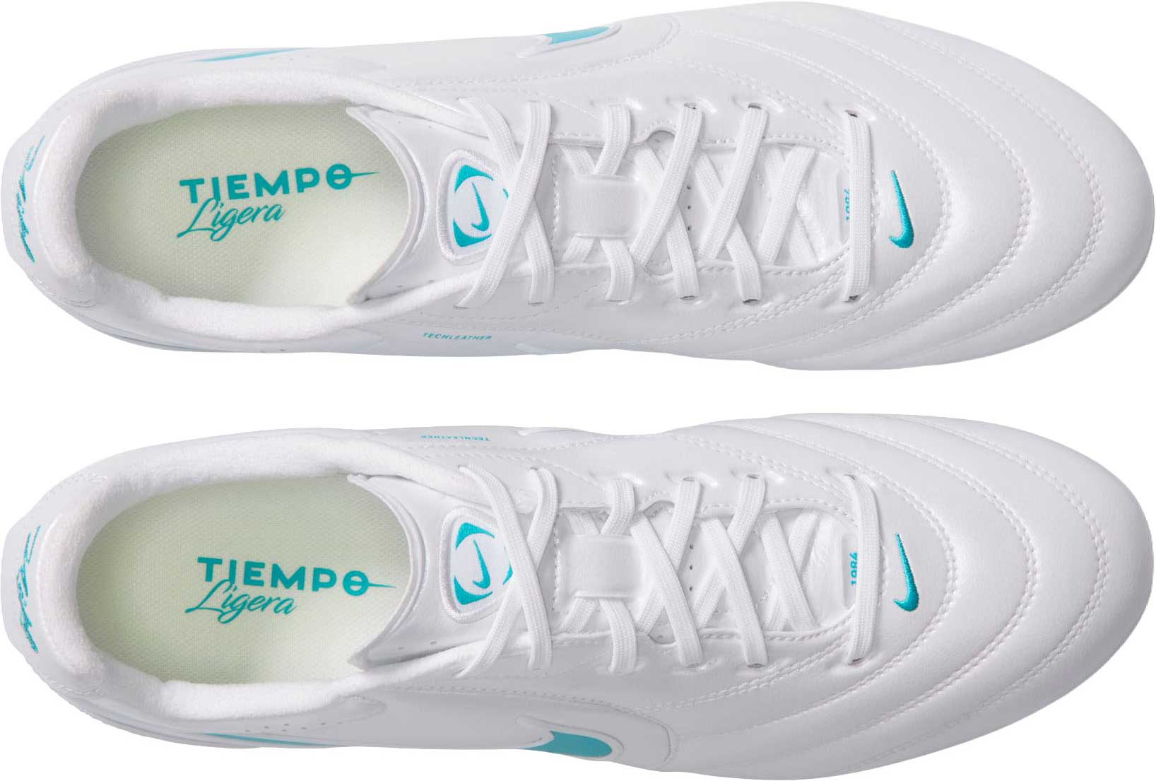 Kopačky Nike Tiempo Ligera Pro FG bílá/světle modrá