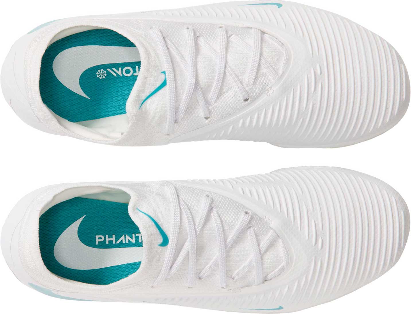Dětské kopačky Nike Phantom 6 Pro Low FG/MG bílá/modrá