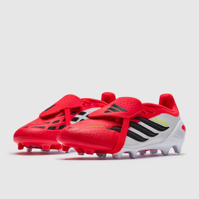 Dětské kopačky adidas Predator Elite FT FG J červená/bílá