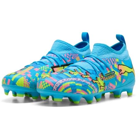 Dětské kopačky Puma Future 9 Match ADVL FG/AG modrá