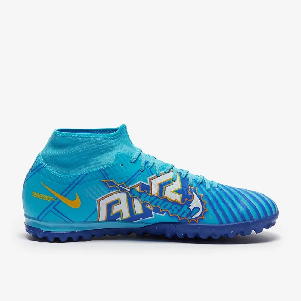 Turfy Nike Zoom Superfly 9 Academy KM TF modrá