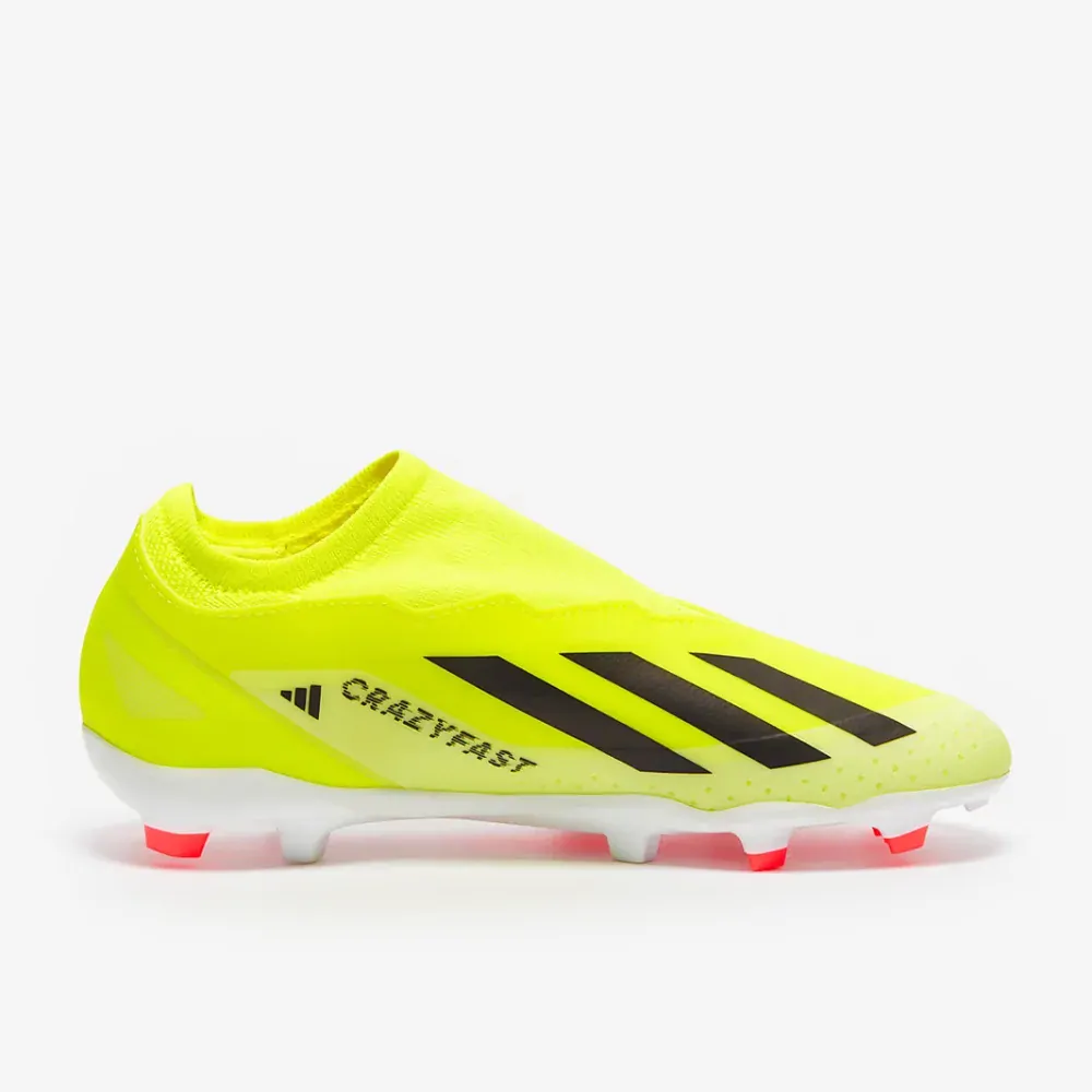 Dětské kopačky adidas X Crazyfast League LL FG J žlutá/bílá