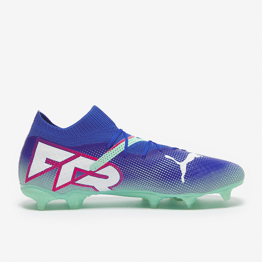 Kopačky Puma Future 7 Pro FG/AG modrá/zelená