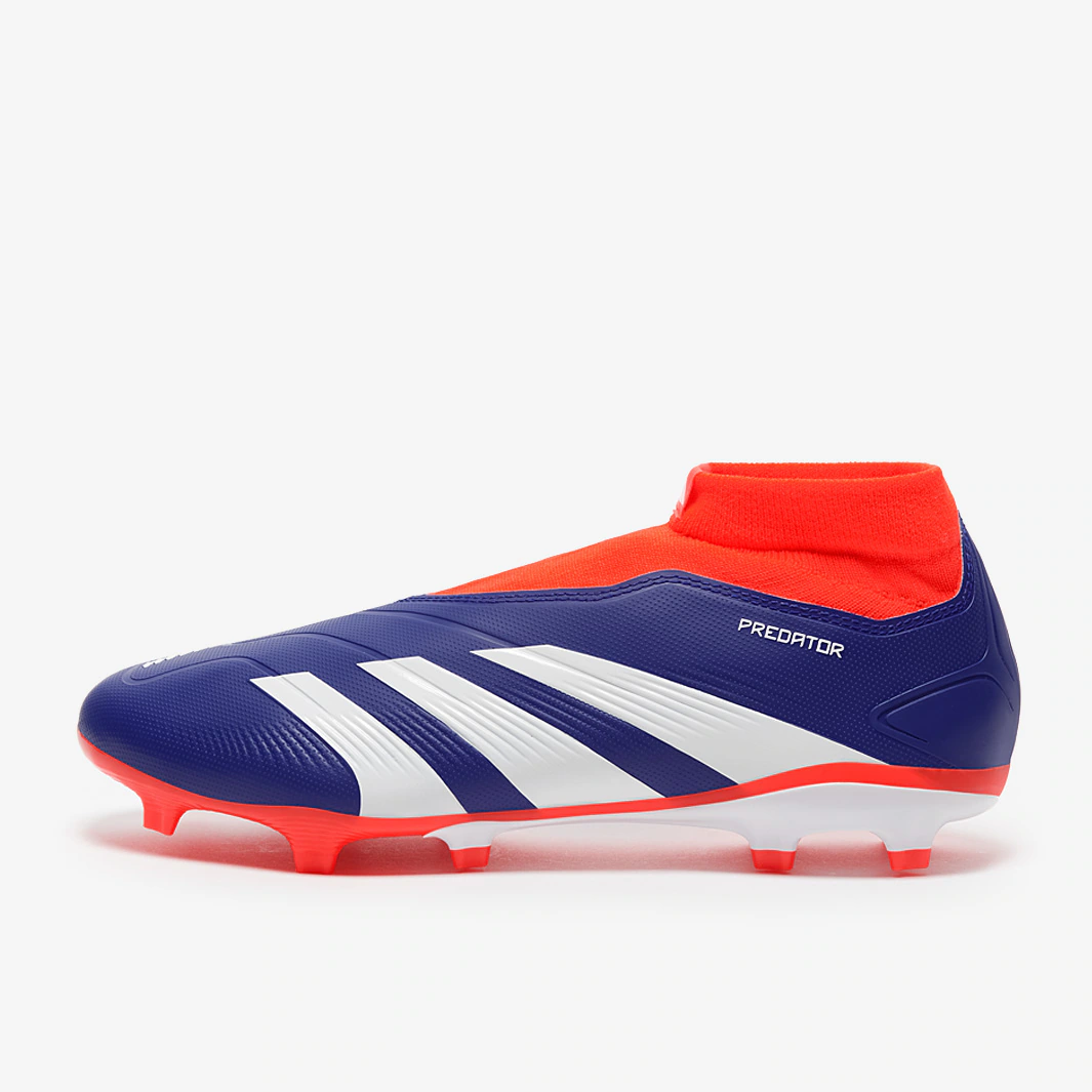 Kopačky adidas Predator League Laceless FG modrá/červená
