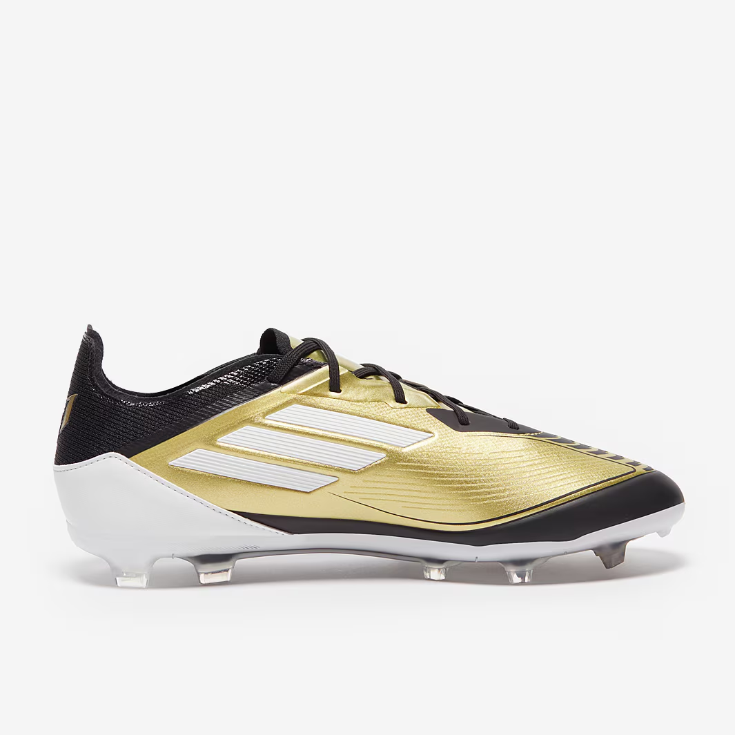 Dětské kopačky adidas F50 Pro Messi FG zlatá/černá