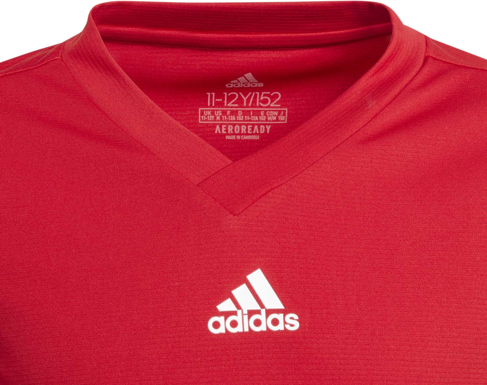 Dětské funkční triko adidas TEAM BASE TEE Y červená