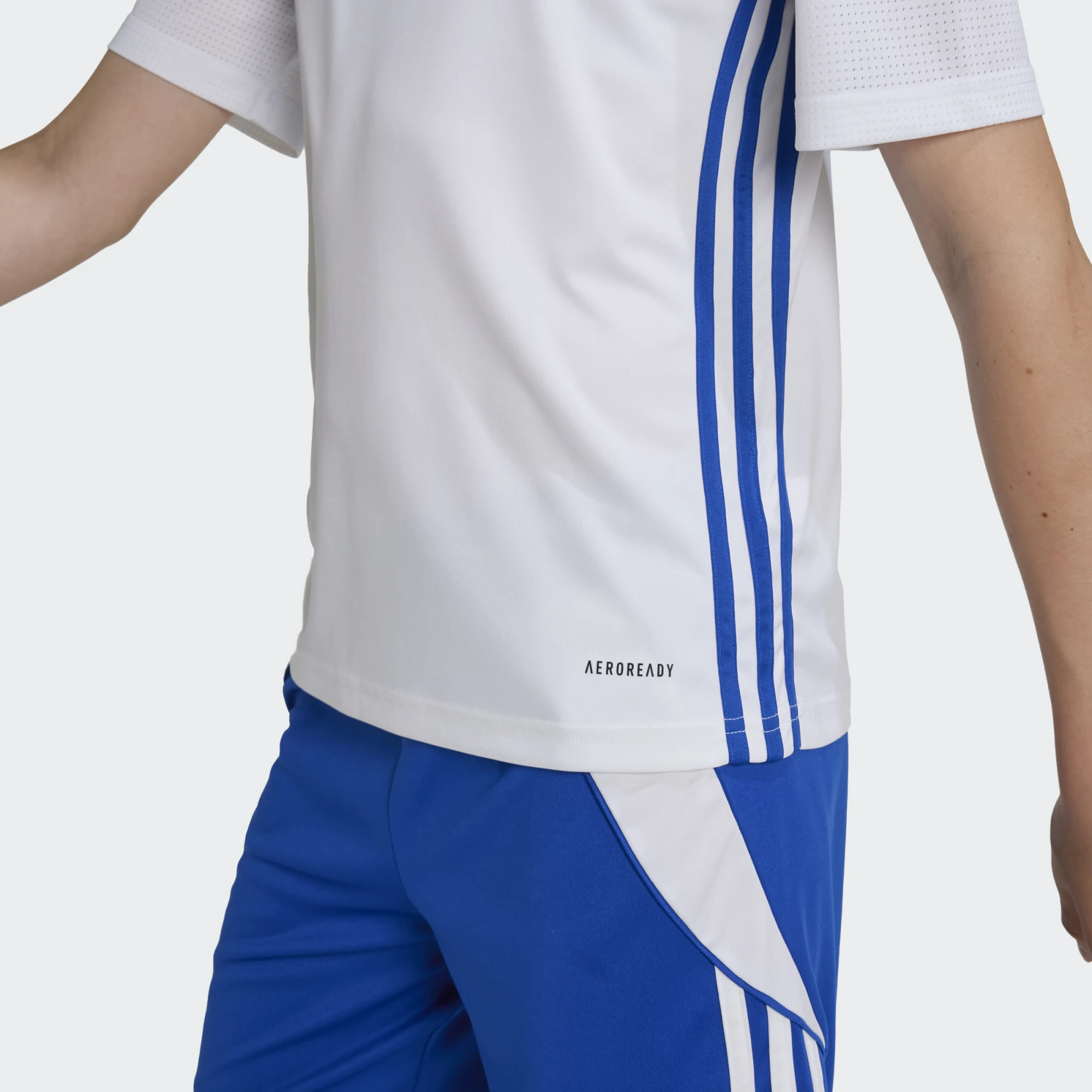 Dětský dres adidas TABELA 23 JERSEY bílá/modrá