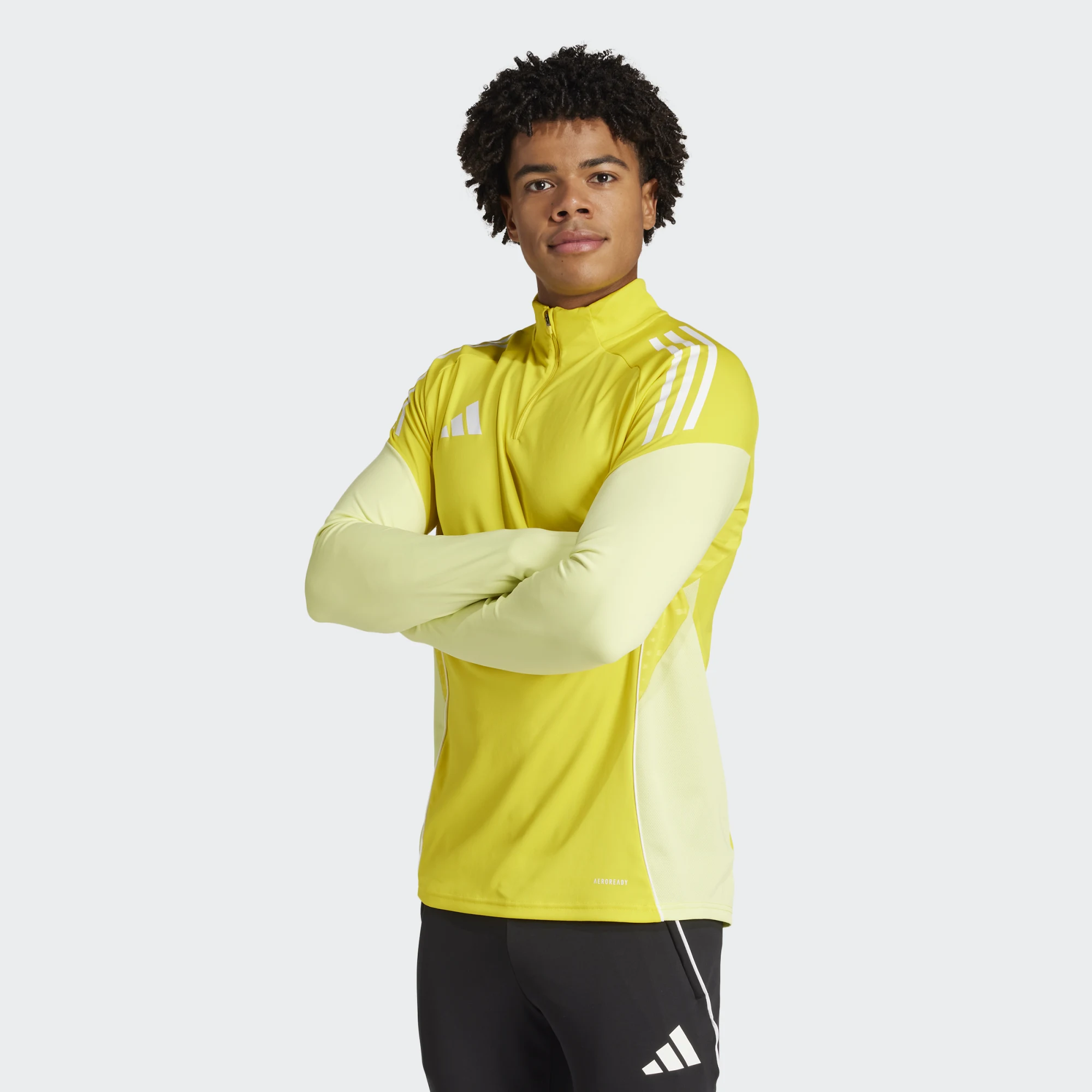 Mikina adidas TIRO25C TR TOP žlutá