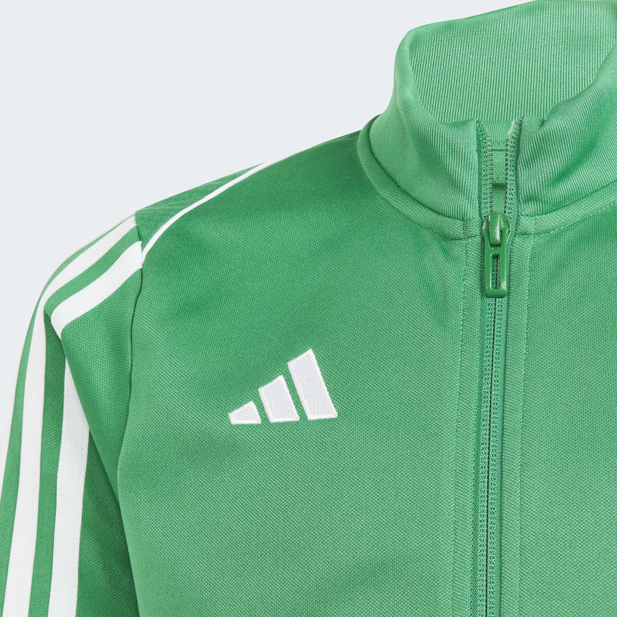 Dětská tepláková bunda adidas Tiro 23 League zelená