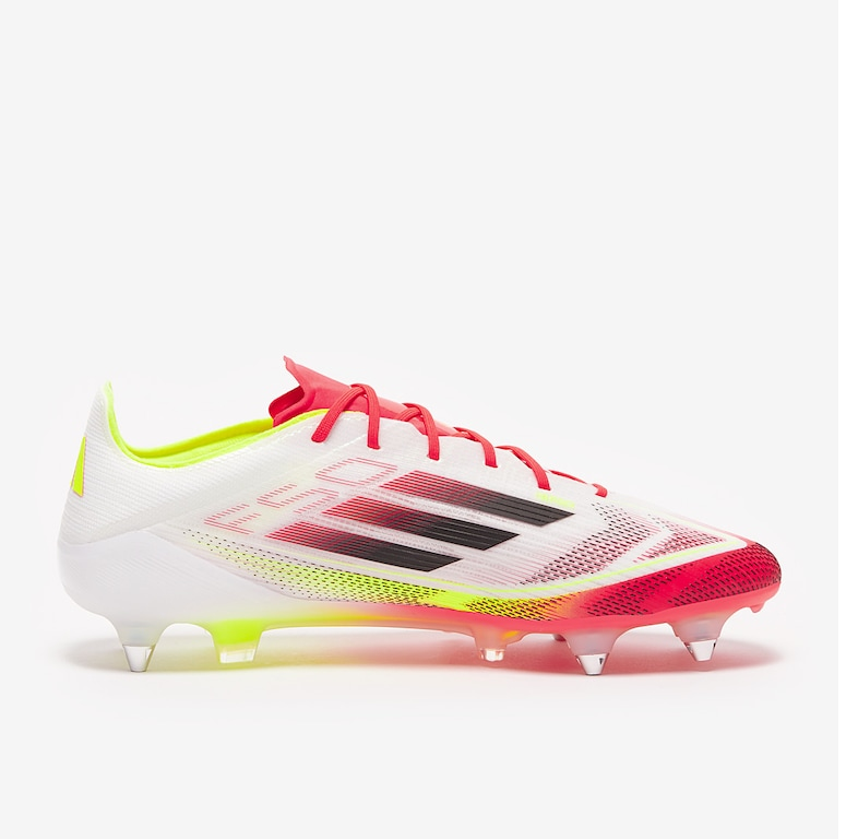 Kopačky adidas F50 Elite SG bílá/červená/žlutá