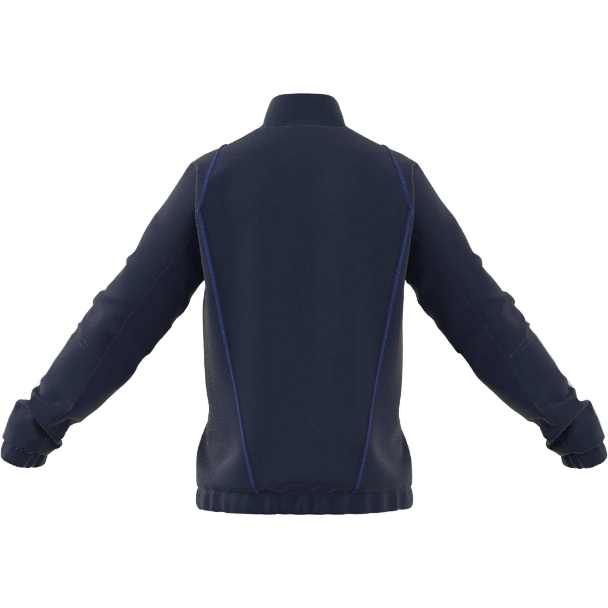 Fotbalová vycházková bunda adidas Tiro 23 C PRE tmavě modrá