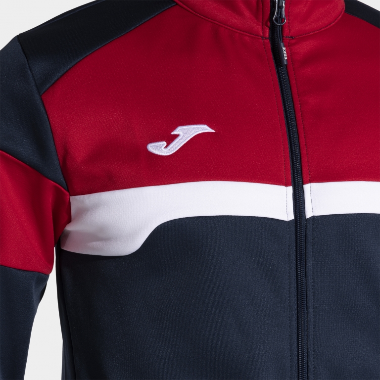 Tepláková souprava Joma Danubio III červená/tmavě modrá