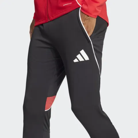 Fotbalové tepláky adidas TIRO 25C černá/červená