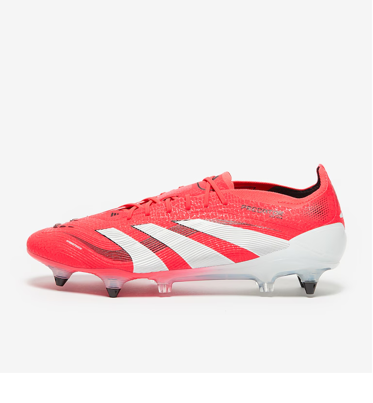 Kopačky adidas Predator Elite SG červená/bílá