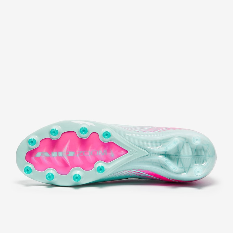 Kopačky Nike Zoom Vapor 16 Elite AG tyrkysová/růžová