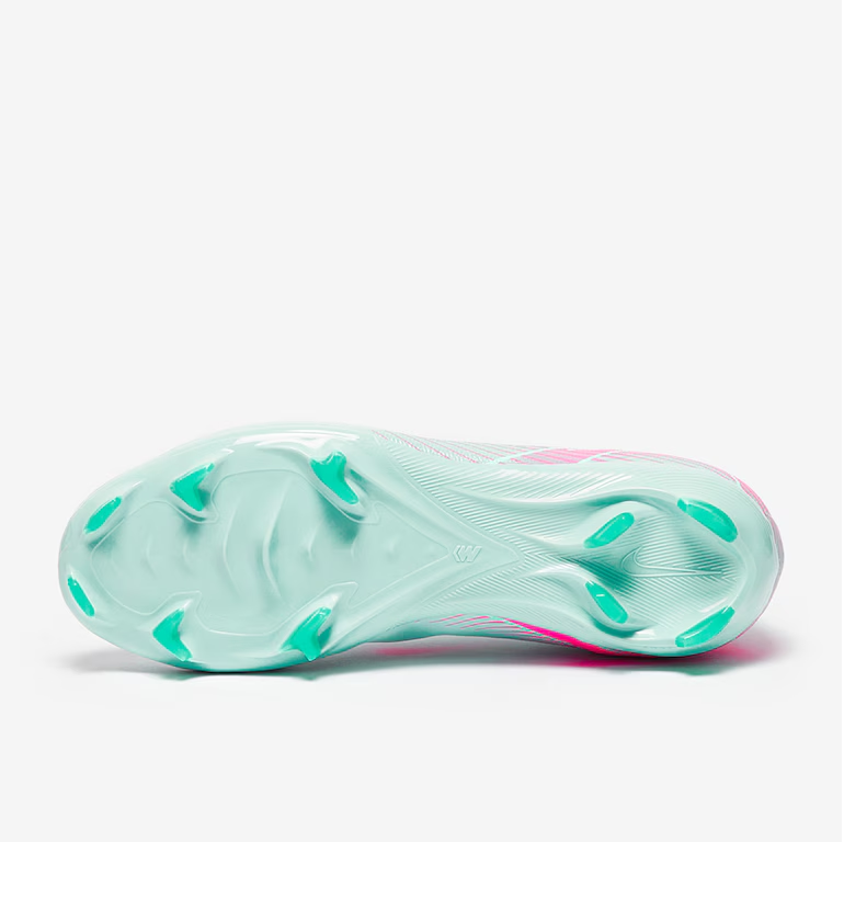 Dětské kopačky Nike Zoom Vapor 16 Pro FG tyrkysová/růžová