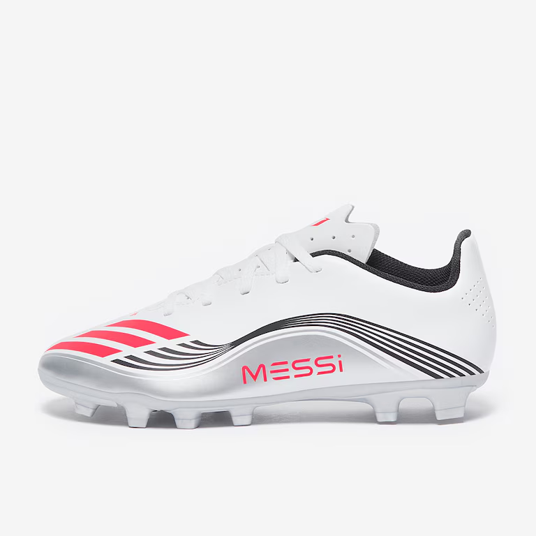 Dětské kopačky adidas F50 Club x Messi FG/MG bílá/černá