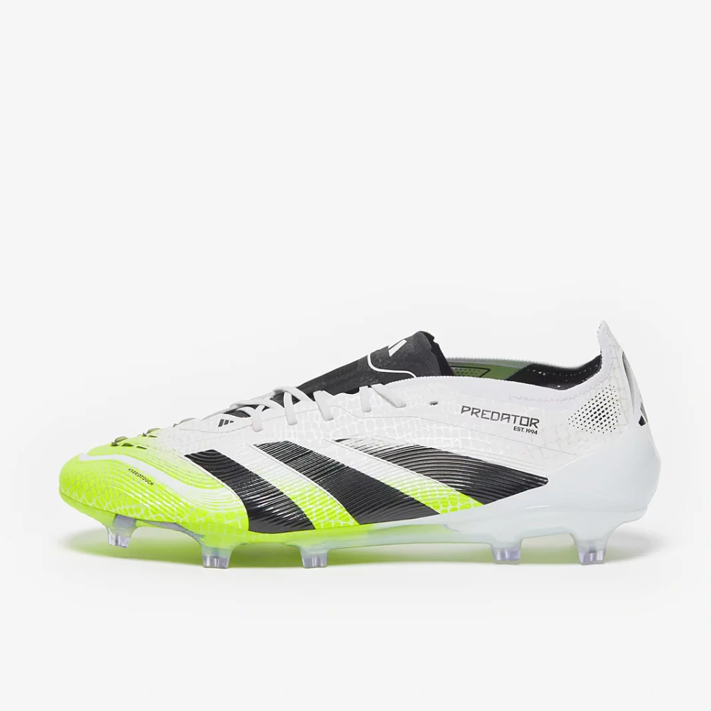 Kopačky adidas Predator Elite FG bílá/žlutá