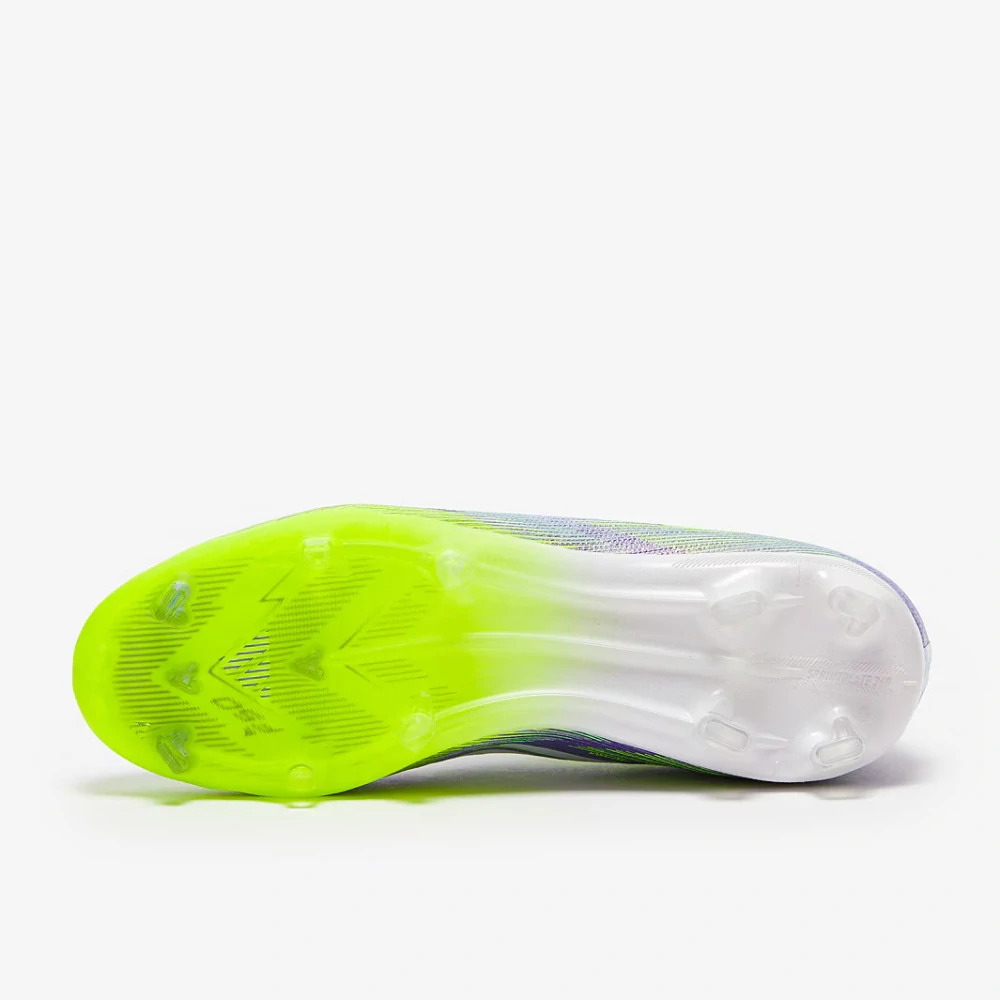 Dětské kopačky adidas F50 Elite FG J fialová/zelená
