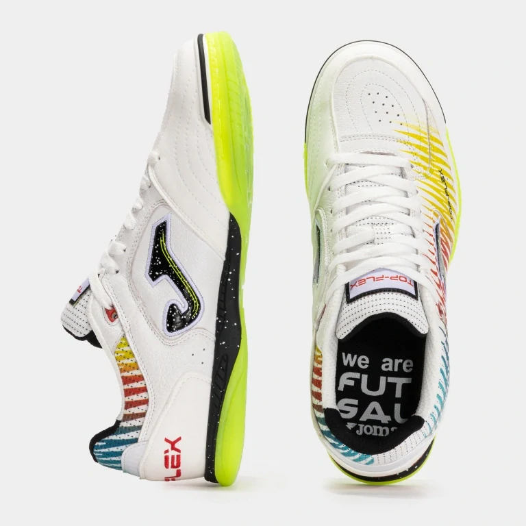 Sálovky Joma Top Flex 2576 bílá/žlutá