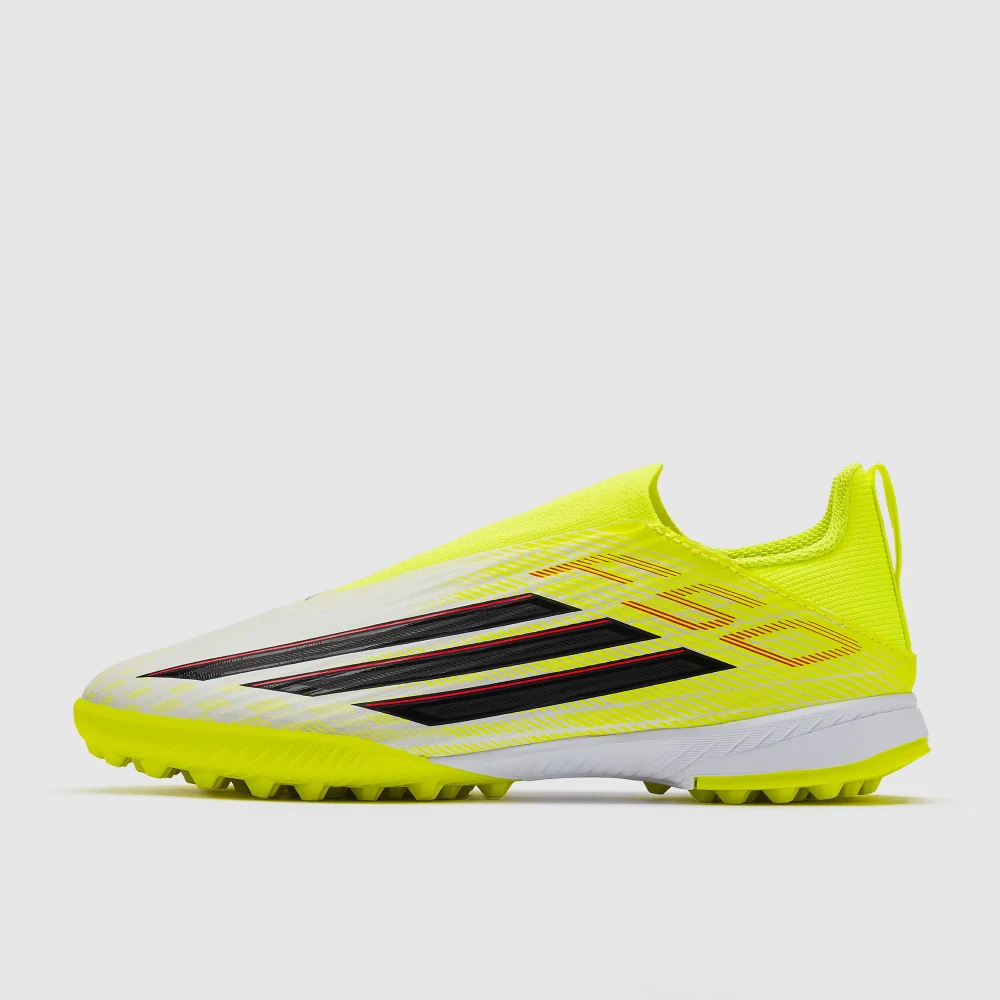Dětské turfy adidas F50 League LL TF bílá/žlutá