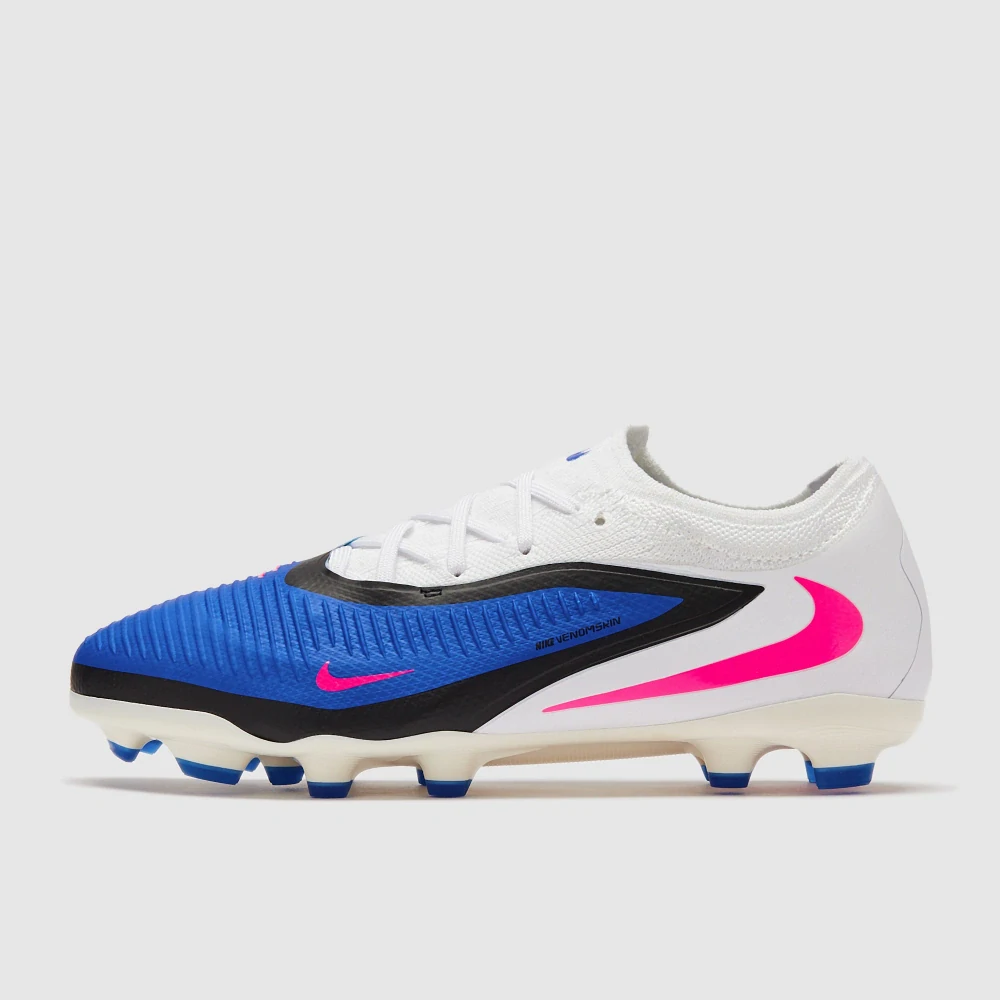 Dětské kopačky Nike Phantom 6 Low Pro FG/MG modrá/bílá