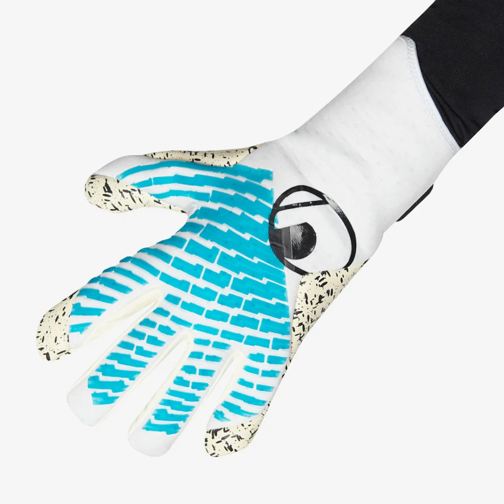 Brankářské rukavice Uhlsport FOAM Cybertec Supergrip+ HN GK Gloves bíolá/modrá