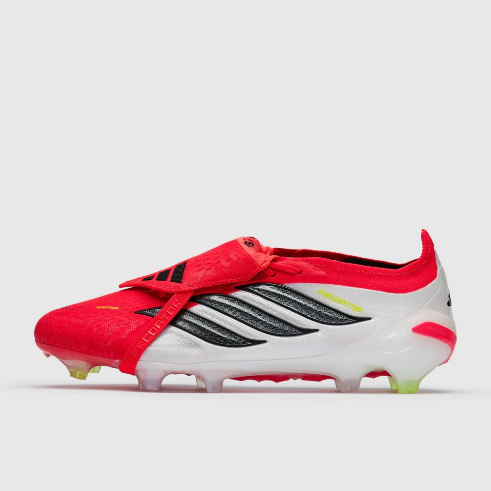 Kopačky adidas Predator Elite Tongue FG červená/bílá