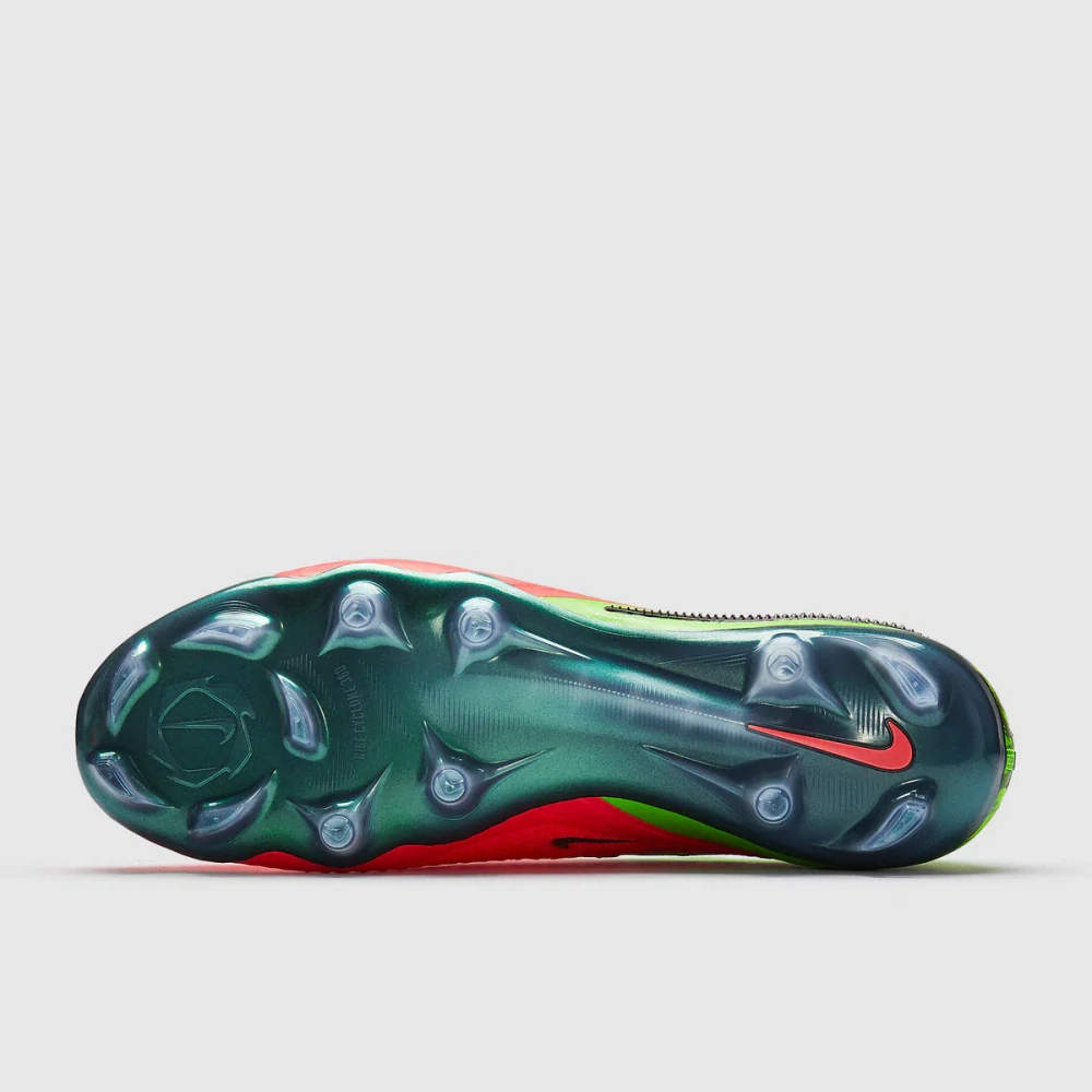 Kopačky Nike Phantom 6 Low Elite x Haaland FG/MG červená/zelená