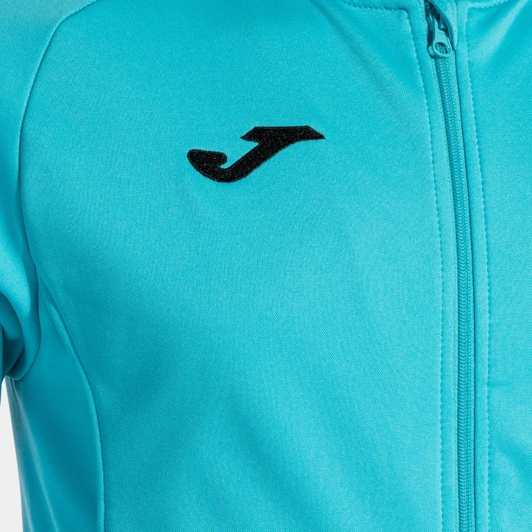 Mikina Joma Hood Menfis fluo modrá