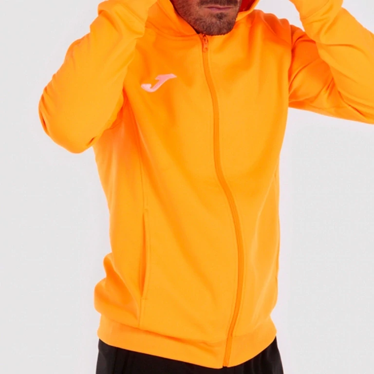 Mikina Joma Hood Menfis oranžová