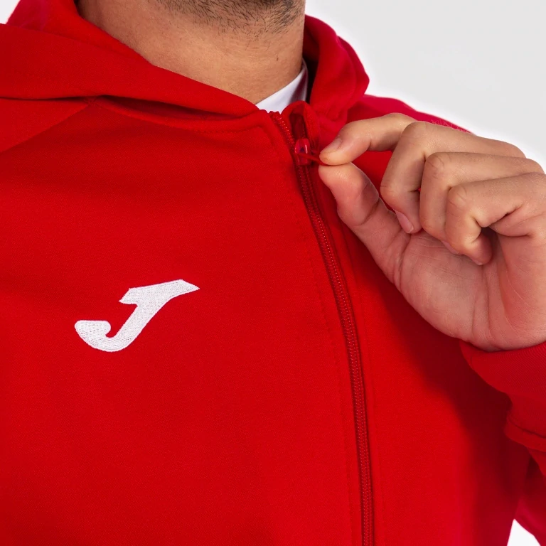Mikina Joma Hood Menfis červená