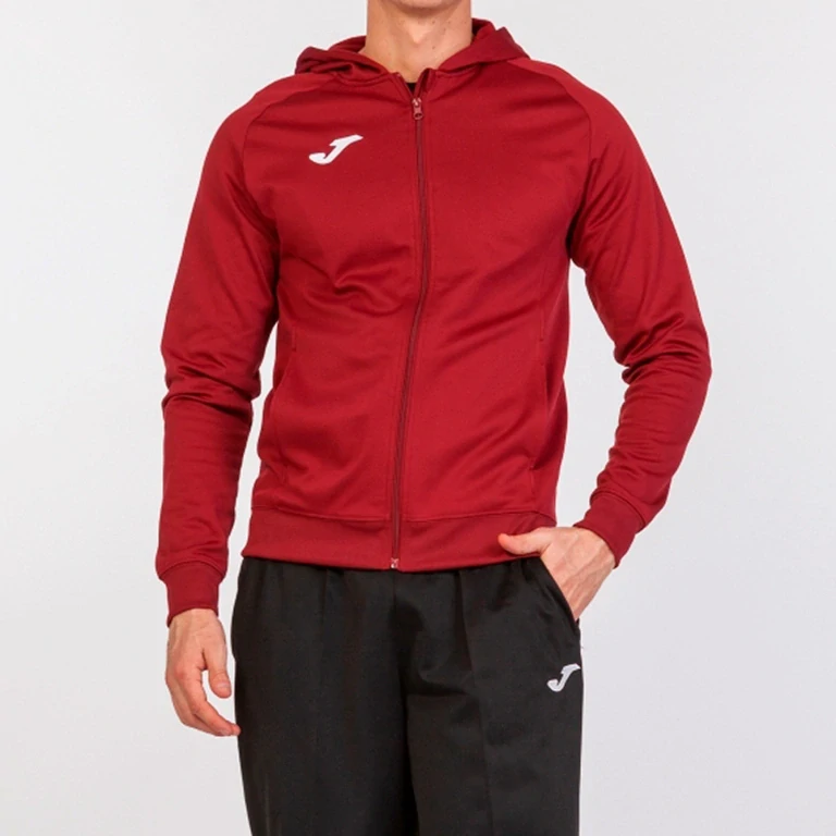 Mikina Joma Hood Menfis bordo