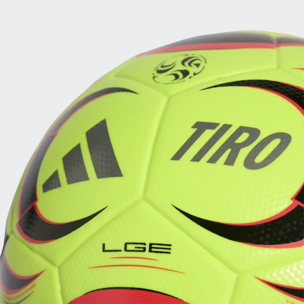 10x Fotbalový míč adidas Tiro League 2026 neo žlutá