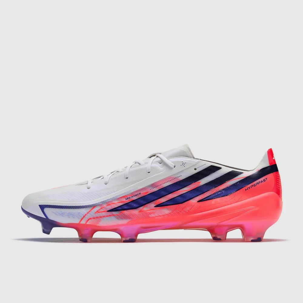Kopačky adidas F50 Hyperfast Elite FG bílá/červená