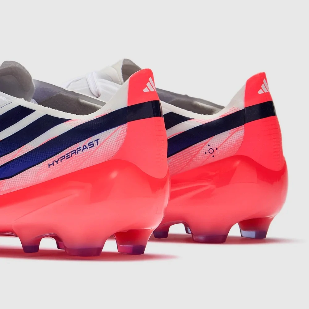 Dětské kopačky adidas F50 Hyperfast Elite FG bílá/červená