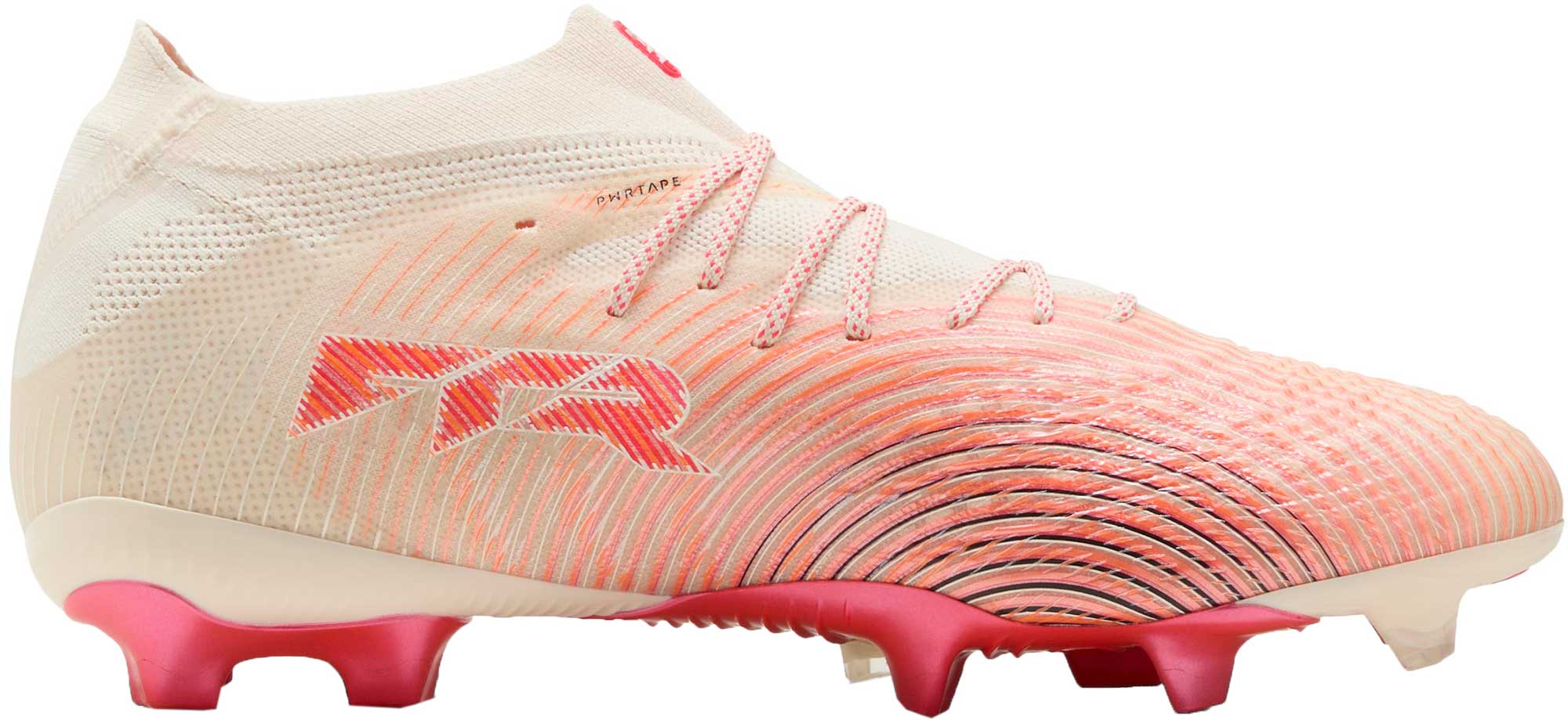 Kopačky Puma Future 9 Ultimate FG bílá/růžová