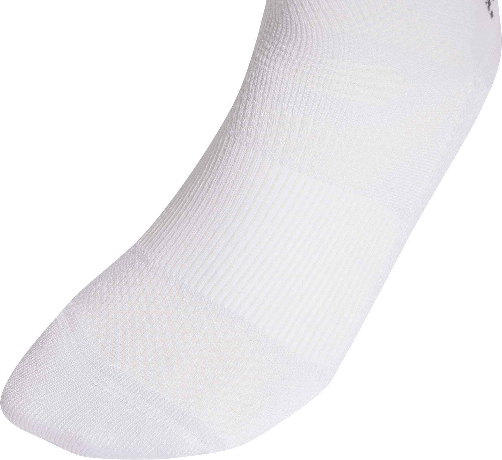 Fotbalové ponožky adidas FOOTBAL GRIP PRINT CUSH bílá