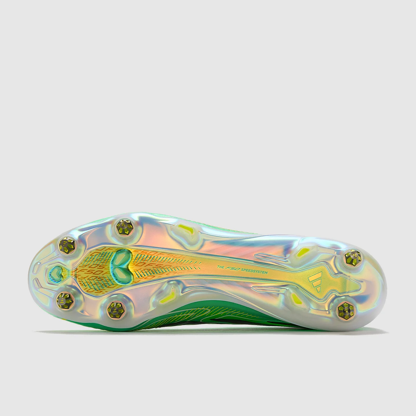 Kopačky adidas F50 Hyperfast Elite SG bílá/zelená