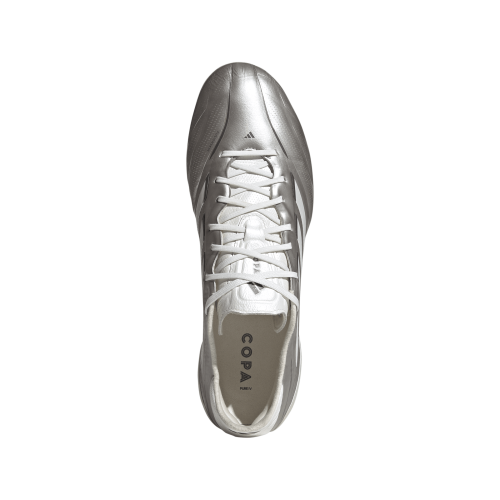 Kopačky adidas Copa Pure IV Elite SG stříbrná/bílá