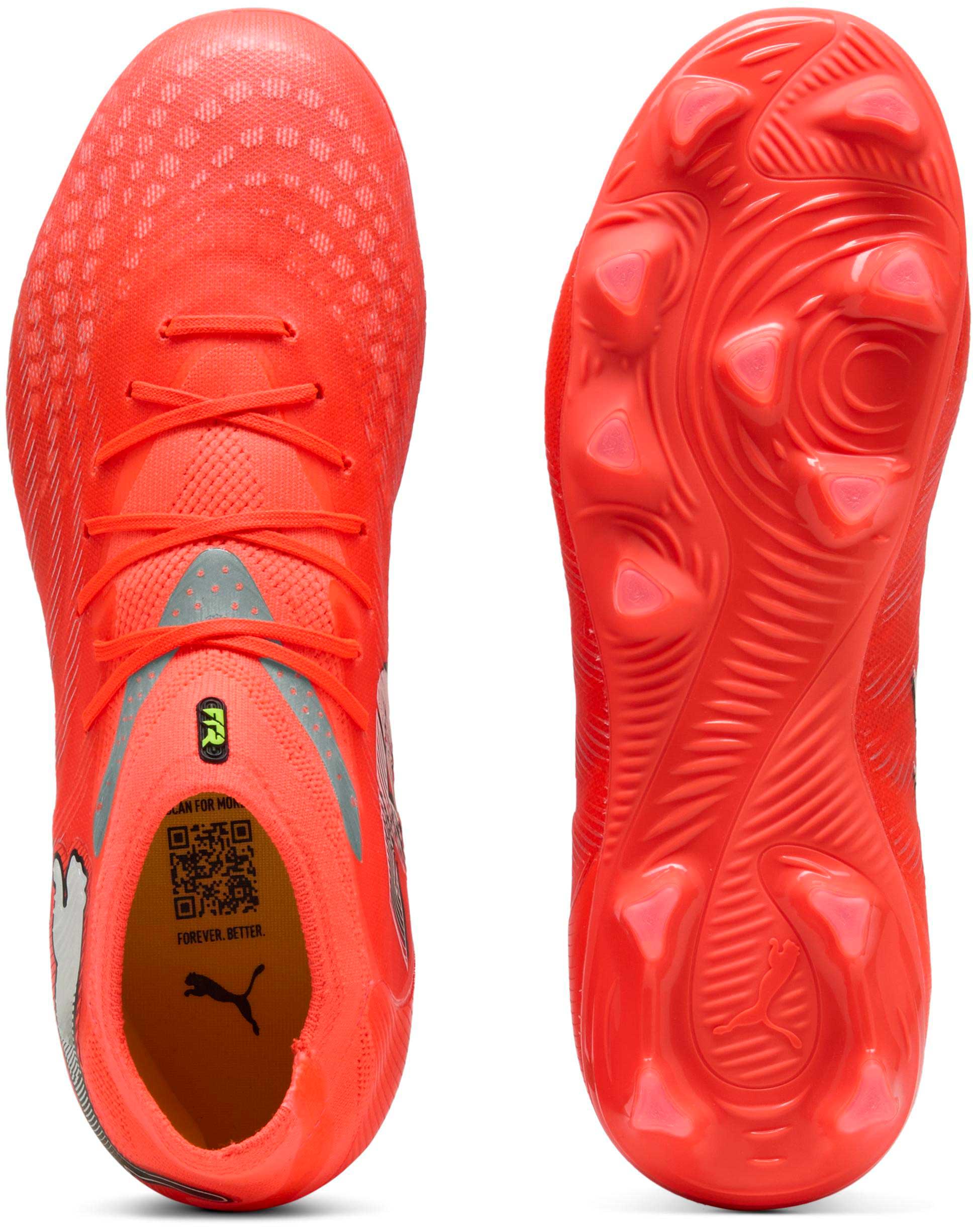 Dětské kopačky Puma Future 9 Fusion FG/AG JR červená