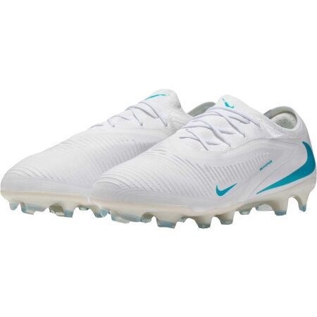Kopačky Nike Phantom 6 Pro Low FG bílá/modrá