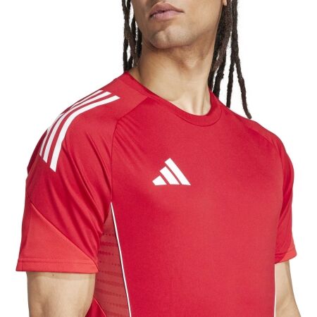 Fotbalový dres adidas TIRO 25 JERSEY červená/bílá