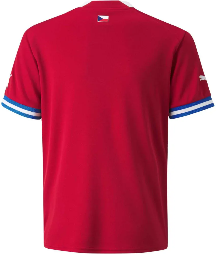 Dětský fotbalový dres Puma Česká republika červená