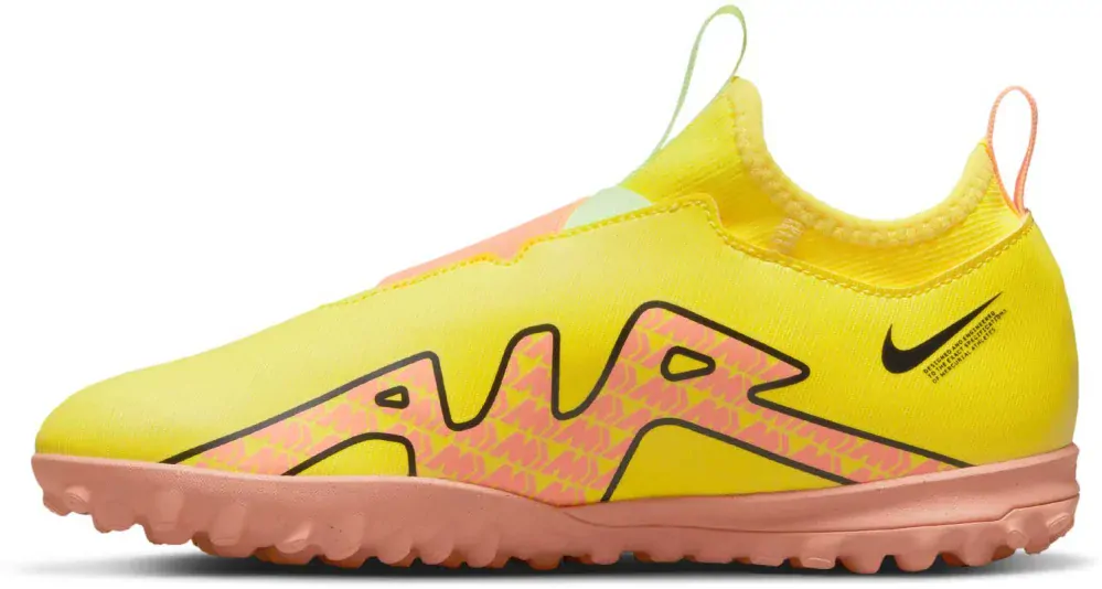 Dětské turfy Nike JR Zoom Vapor 15 Academy TF žlutá