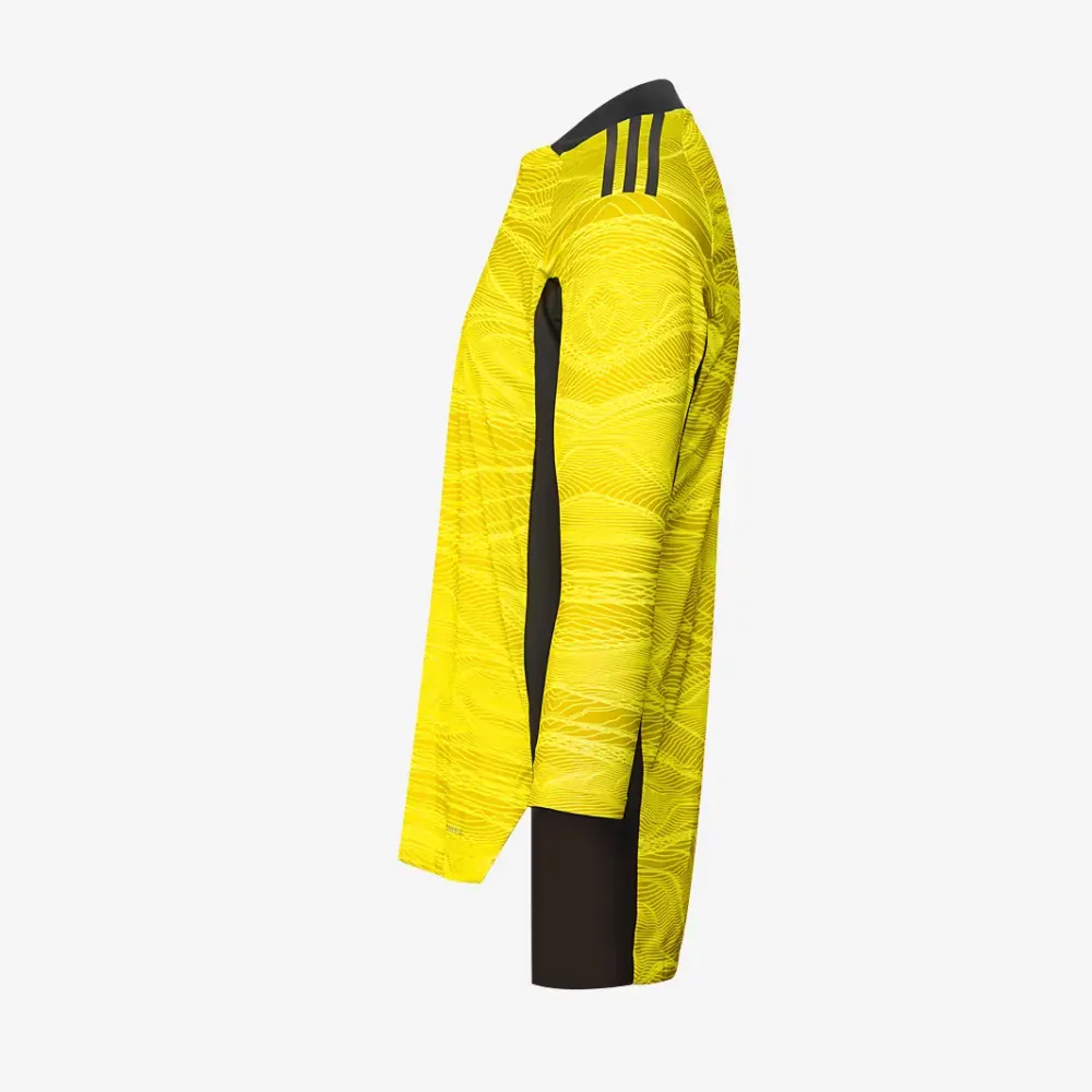Dětský brankářský dres adidas Condivo 21 GK žlutá/černá