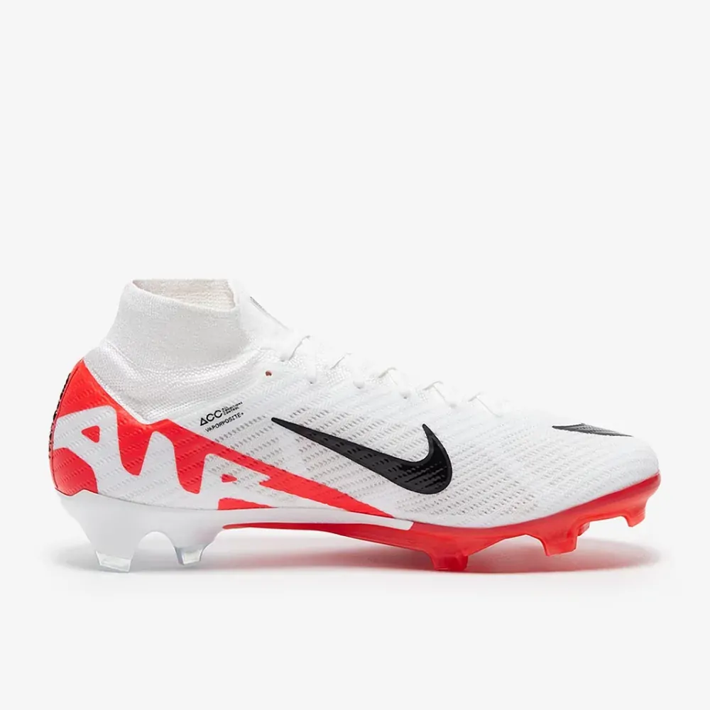 Kopačky Nike Zoom Superfly 9 Elite FG bílá/červená